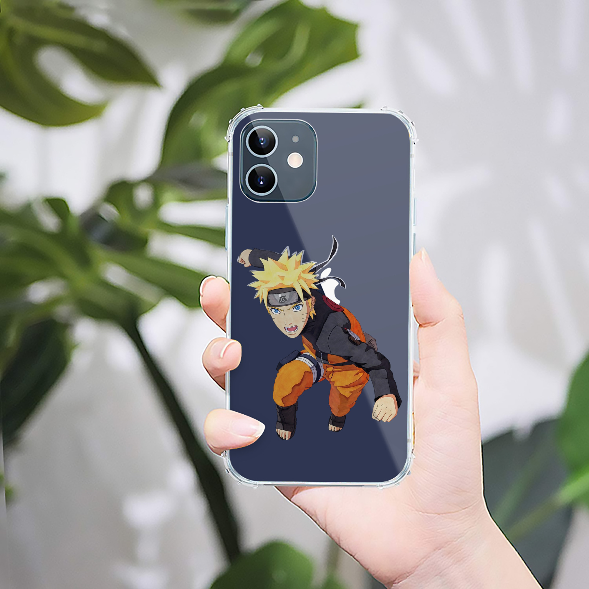 （画像用） NARUTO -ナルト- うずまき ナルト Uzumaki Naruto 【iPhone 12シリーズ対応】透明スマホケース（クリアソフトケース）
